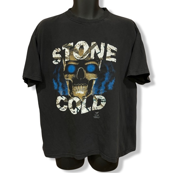 Vintage 1999 Stone Cold Steve Austin WWF T-Shirt - Picture 1 of 3